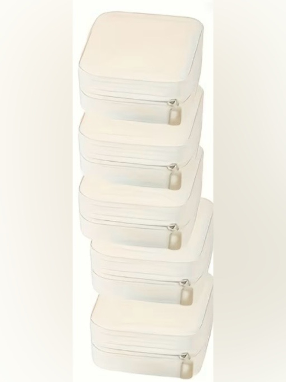 1 White jewelry box nip